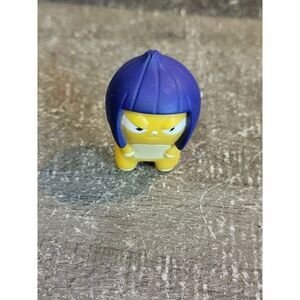 Tabby cat purple hair mom toy‎ figure pet doll accessory